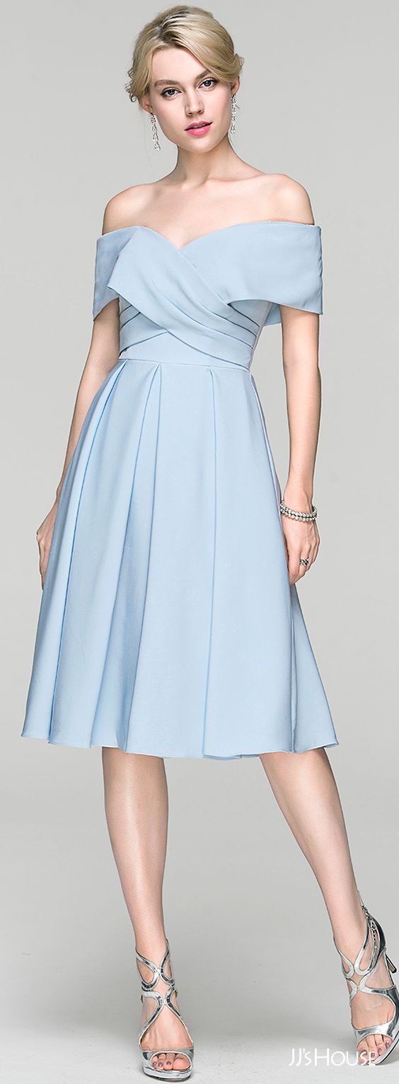 váy dạ hội ngắn thời trang màu xanh dương