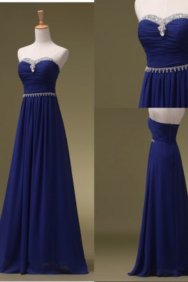 Đầm dạ hội cao cấp màu xanh tím DA 48