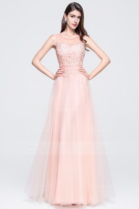 Đầm dạ hội đẹp, cao cấp màu hồng pastel DA 84
