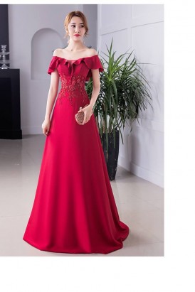 Váy dạ hội cao cấp màu đỏ DA 227